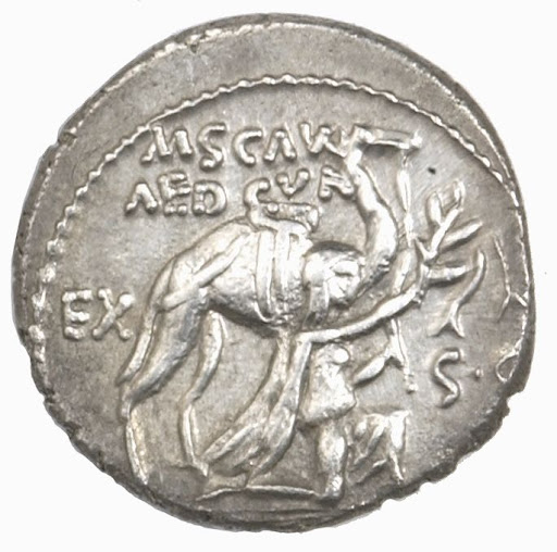 Ancient Roman coin.